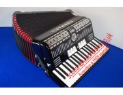 Piermaria 37 key 96 bass accordion finished in black